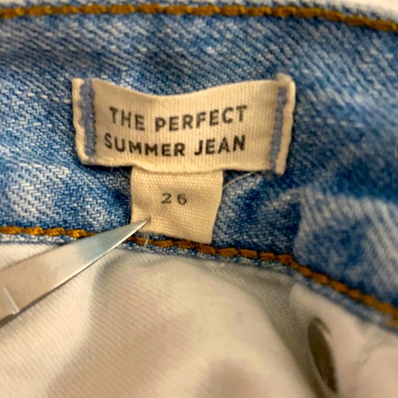 Madewell The Perfect Summer Jean Size 26 - Picture 2 of 3